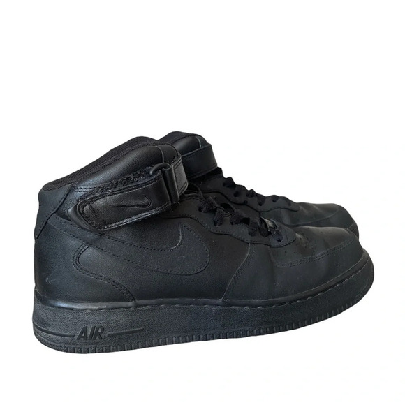 Men's Air Force 1 Mid 07 Black 315123-009 size 10 - Picture 4 of 16